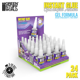Cyanoacrylate Gel 20gr. (Pack x24) | Super Glue