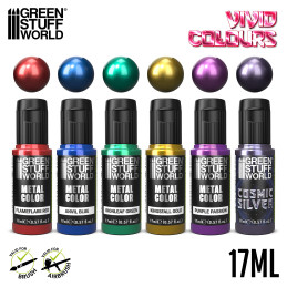 Acrylfarben metallic set Vivid Colors | Vivid Metal Colors