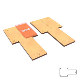 MDF Regimentsbases Old World Slimfit 60x120mm 1x2