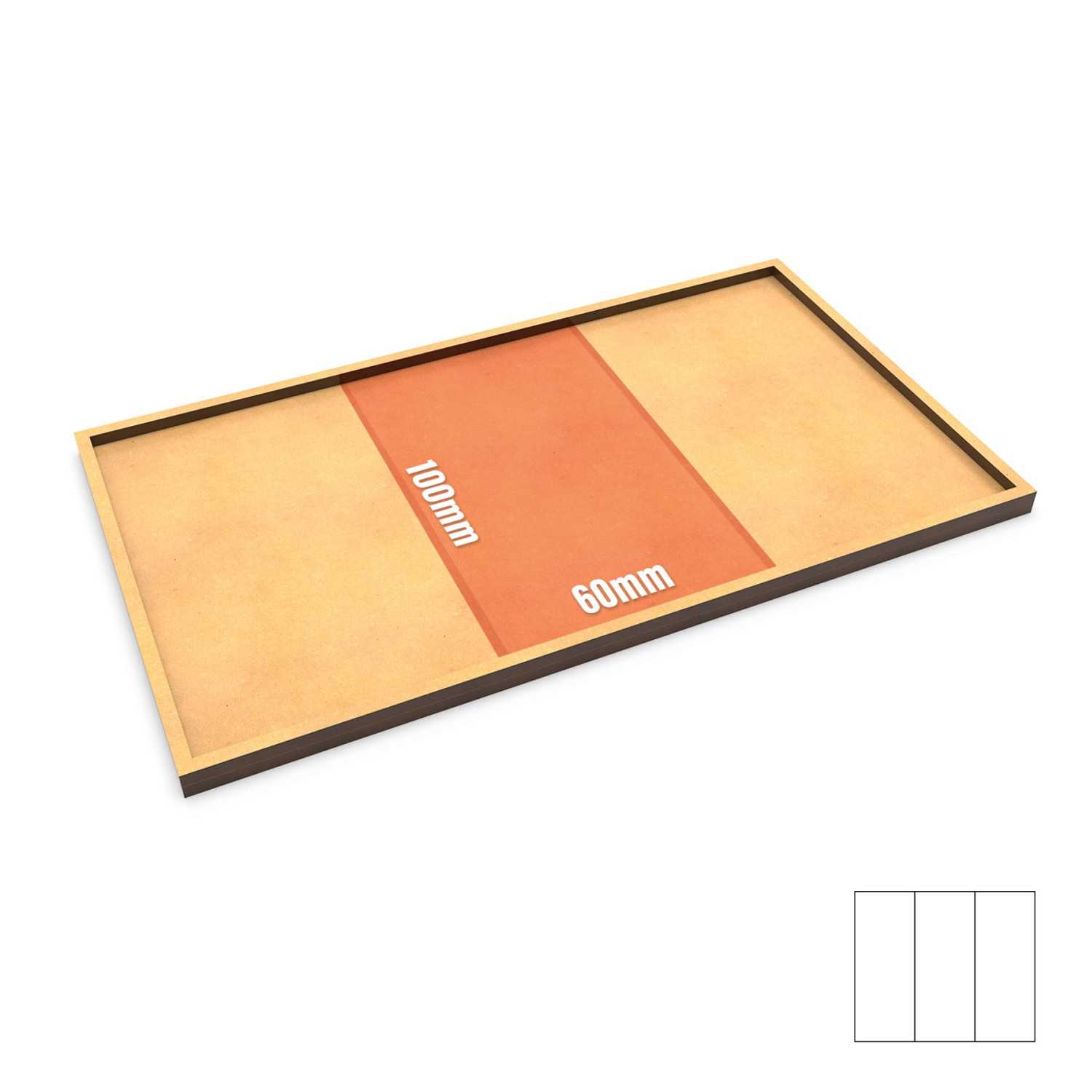 Bandejas de Movimiento DM - 180x100mm Bandejas de movimiento Old World