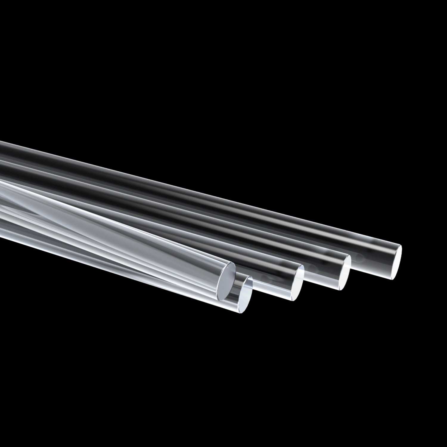 Tiges Acryliques ROND 1,6 mm Transparent | Socles Acryliques