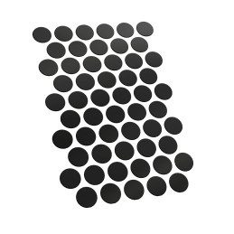 Round Magnetic Sheet SELF-ADHESIVE - 28,5mm