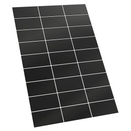 Rectangular Magnetic Sheet SELF-ADHESIVE - 30x60mm