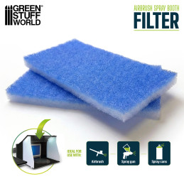 Filtres pour cabine de peinture aérographe de Green Stuff World