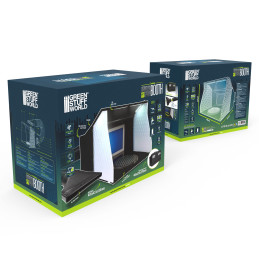 Cabina di verniciatura ad aerografia per modellismo