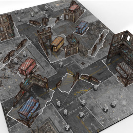 Set de Glasspack Footprints transparentes compatibles con Warhammer 40k® 11 Edición | 40k Footprints