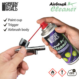 Nettoyant aérographe en spray 200 ml