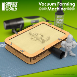 Vacuum Forming Machine | Vacuum former for thermoplastics such as Thermoart and Worbla