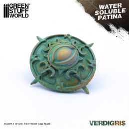 Patines solubles à l’eau VERT-DE-GRIS 240ml | VERDIGRIS