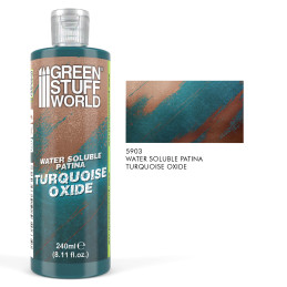 Water soluble patina TURQUOISE OXIDE 240ml