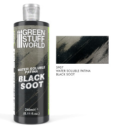 Wasserlösliche Patina-Effekte BLACK SOOT 240ml