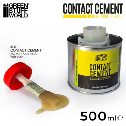 Colla a Contatto con pennello applicatore | Colla Neoprene 500ml