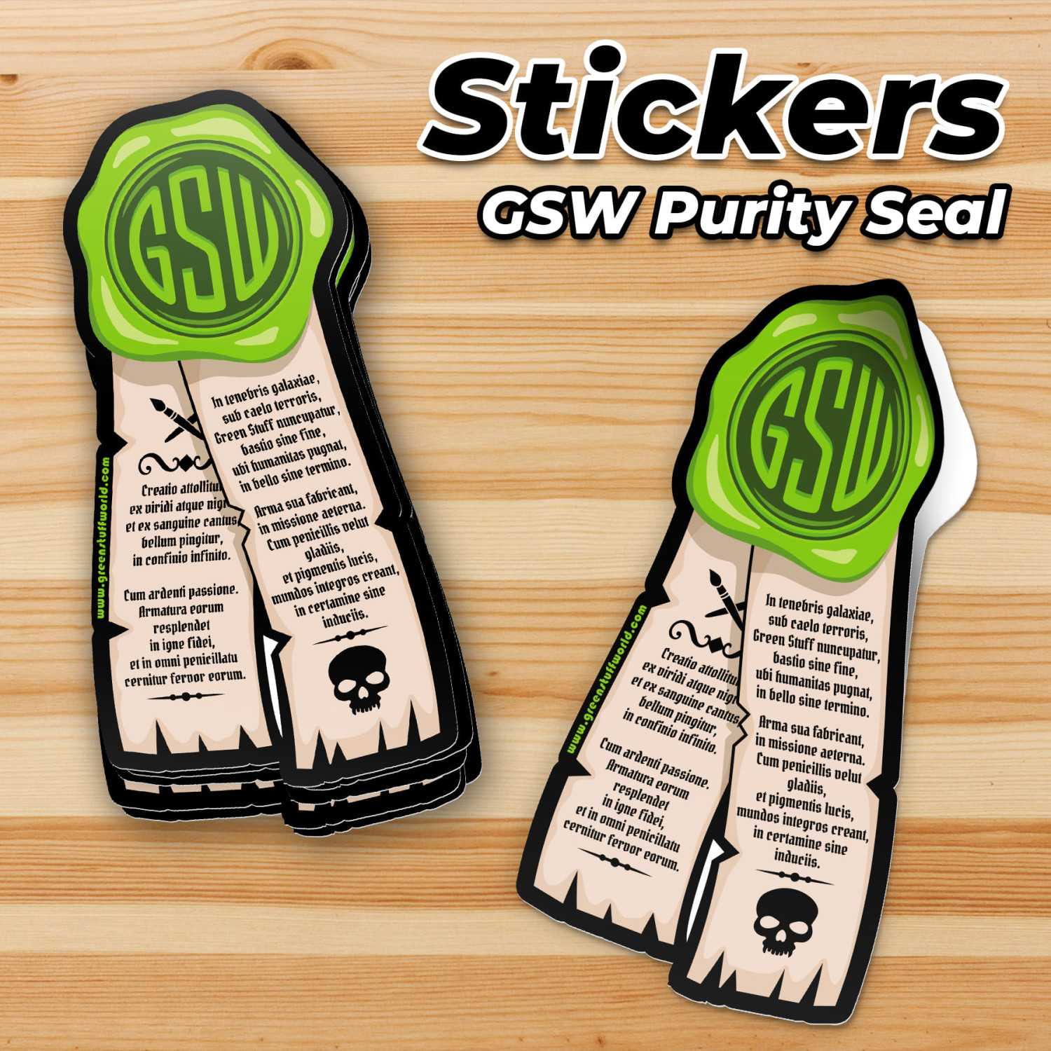 Pegatina Sello de Pureza GSW