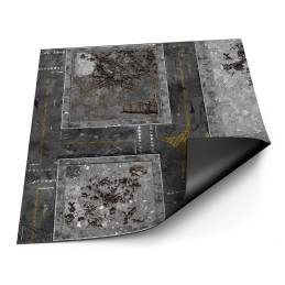 Neoprene Mat 4x4' Ground Zero District (120x120cm)