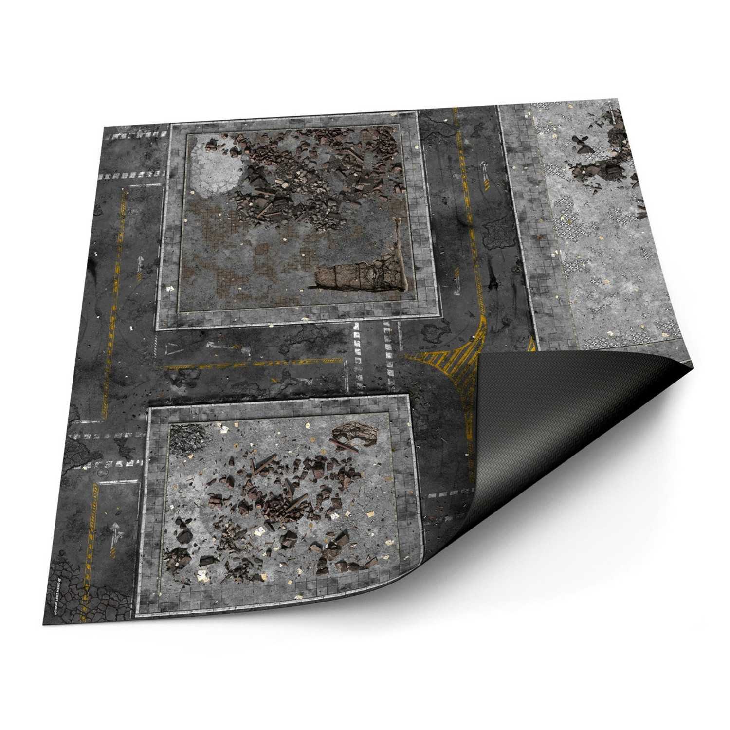 Tapis néoprène 120x120cm Ground Zero District