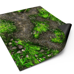 Tapis néoprène 22x32" Boneblight Marsh compatible avec Kill Team et Warcry