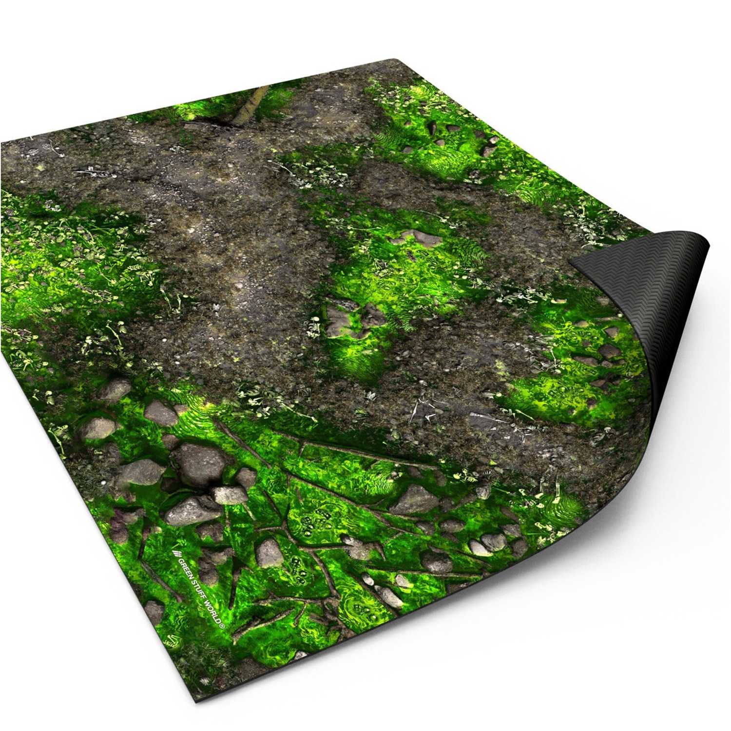 Neoprene Mat 22x32" Boneblight Marsh compatible with Kill Team and Warcry