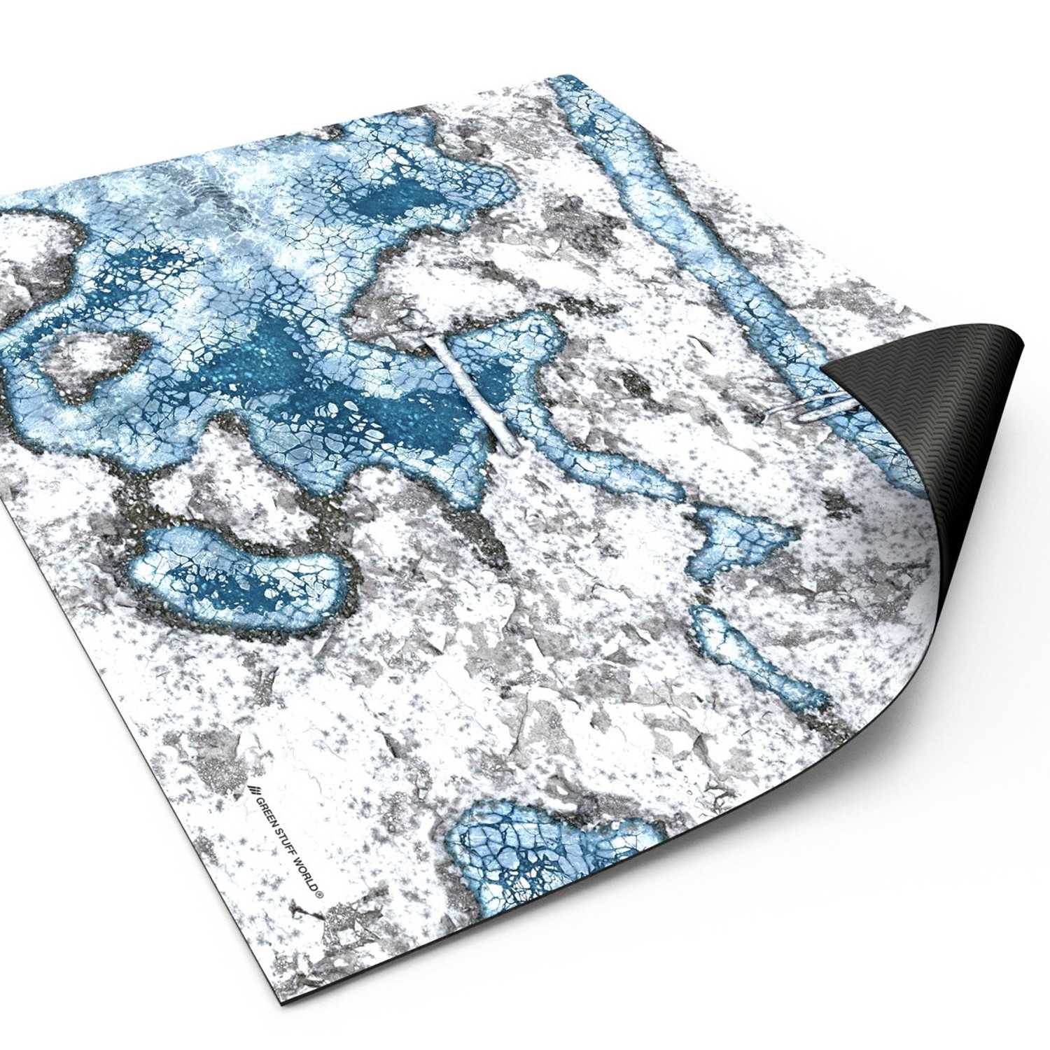 Tappetino neoprene 22x32" Blizzard Hollows compatibile con Kill Team e Warcry