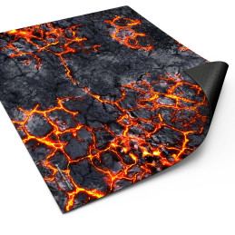 Tappetino neoprene 22x32" Flamecoil Path compatibile con Kill Team e Warcry