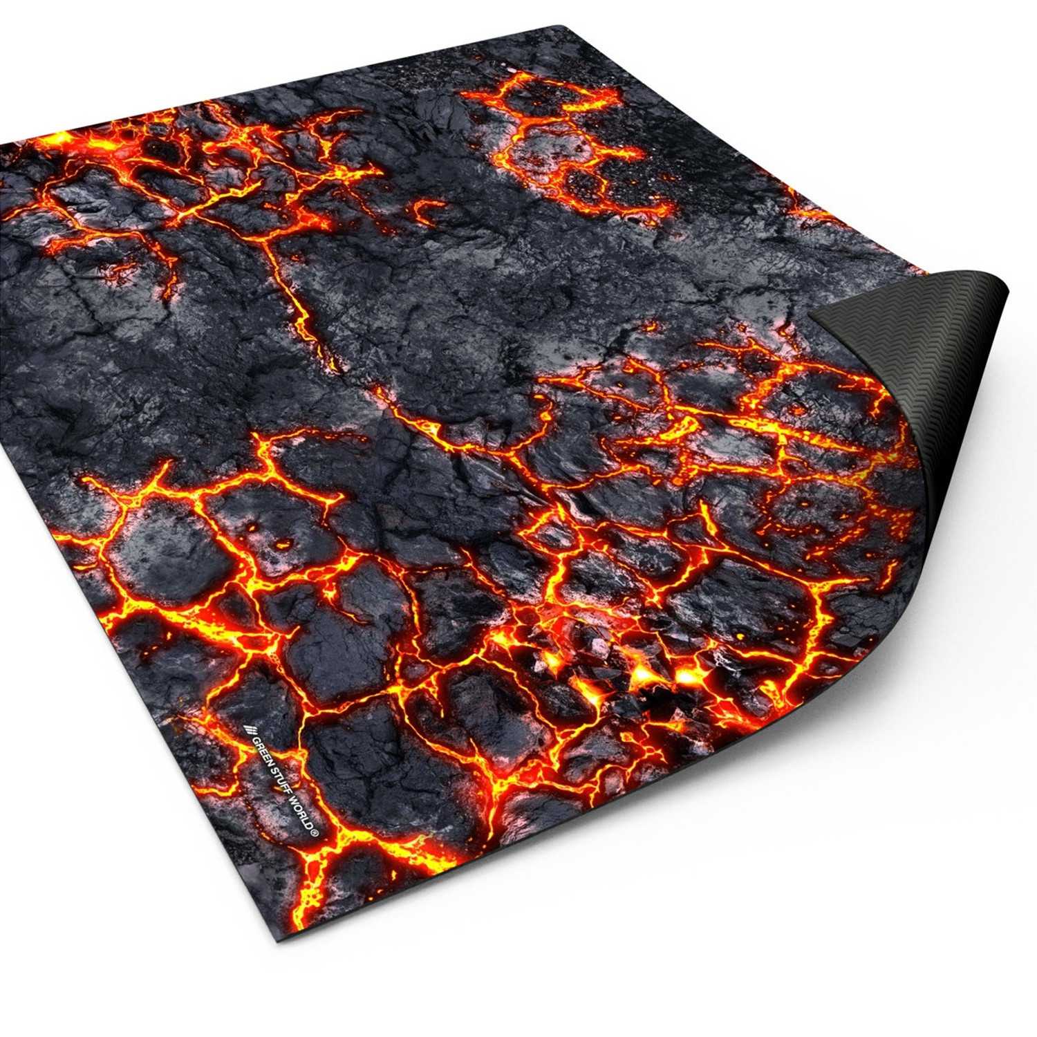 Tapis néoprène 22x32" Flamecoil Path compatible avec Kill Team et Warcry