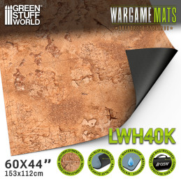 Neoprene Mat 44x60" Dreadrock Badlands with deployment lines