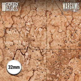 Neoprene Mat 44x60" Dreadrock Badlands with deployment lines