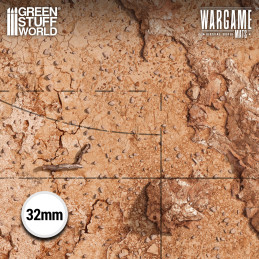 Neoprene Mat 44x60" Dreadrock Badlands with deployment lines