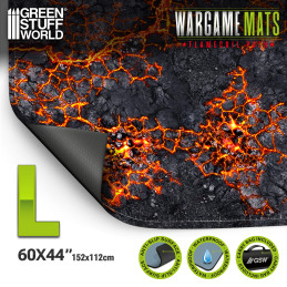 Tappetino neoprene 44x60" Flamecoil Path