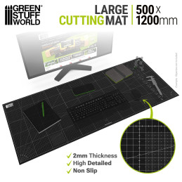 Tapis de découpe grand format 50x120 cm | Tapis de découpe xxl