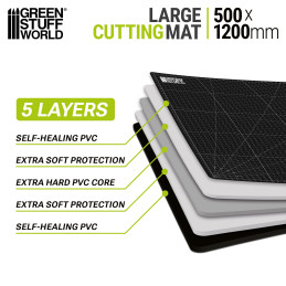 Self-healing large cutting mat 50x120 cm | Huge cutting mat