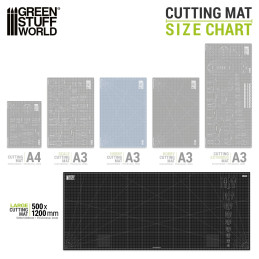 Self-healing large cutting mat 50x120 cm | Huge cutting mat