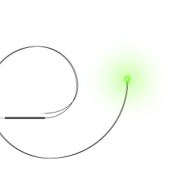 Luci LED VERDI - 1mm