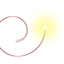 Luci LED BIANCO CALDO - 3 mm