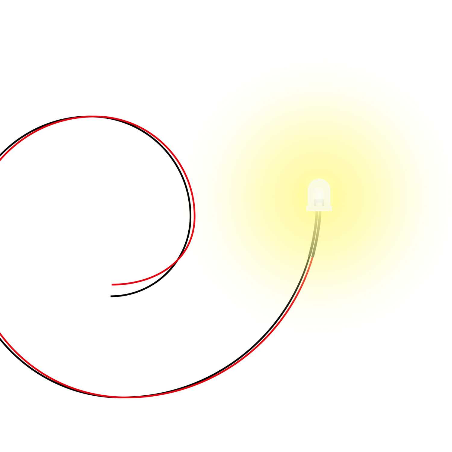 Warm White LED Lights - 3mm