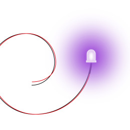 LEDs ULTRAVIOLET light - 5mm