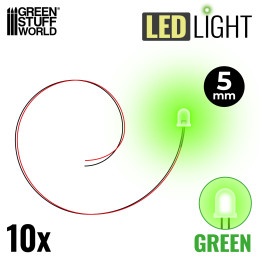 Luci LED VERDI - 5mm | Luci LED 5mm