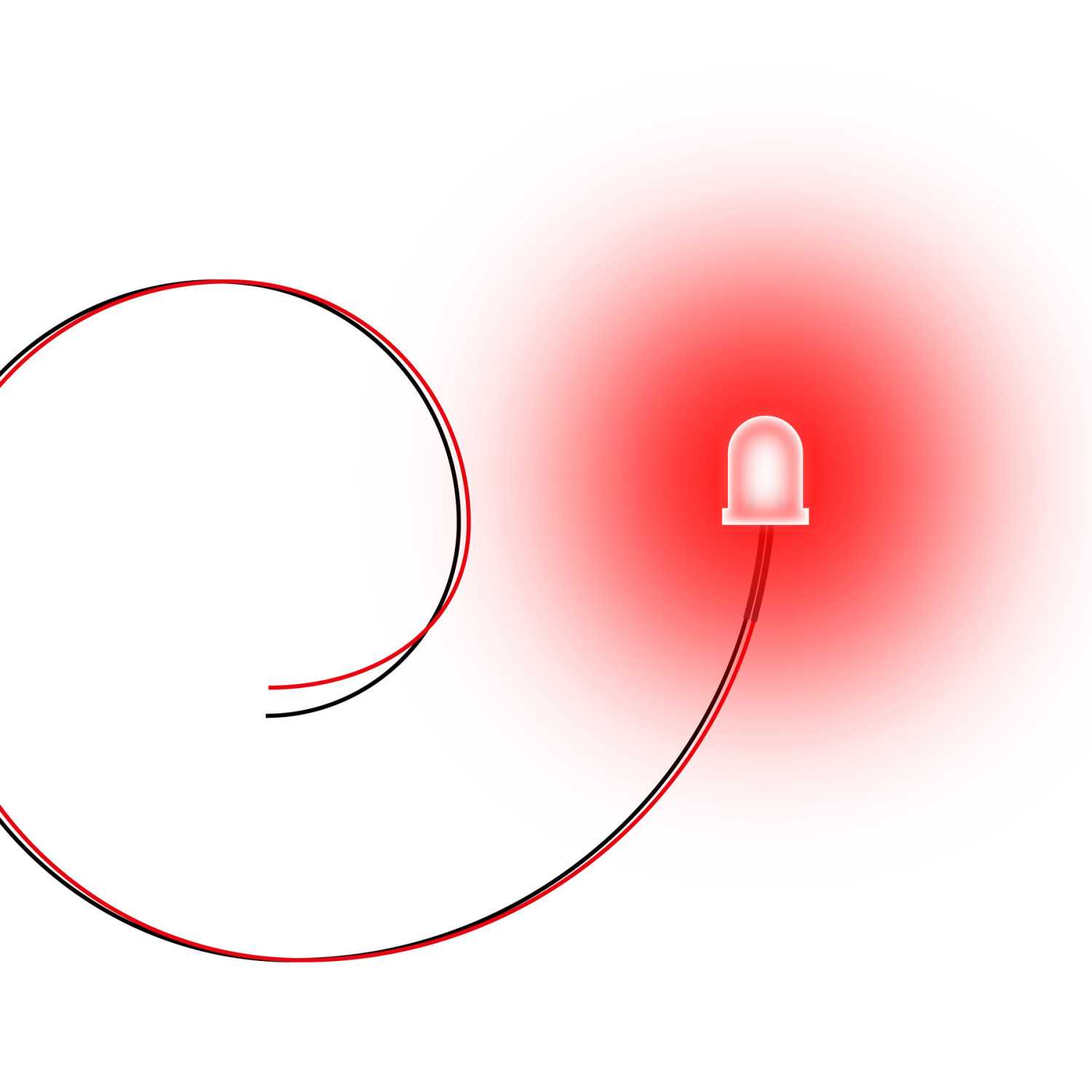 Luci LED ROSSE - 5mm Luci LED ROSSE - 5mm