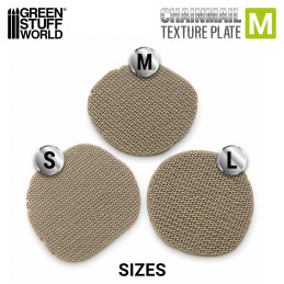 Texture Plate - ChainMail - Size M | Chainmail Texture Plate - ChainMail - Size M | Chainmail