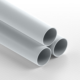 Perfil Plasticard TUBO 15mm - TUBERIA