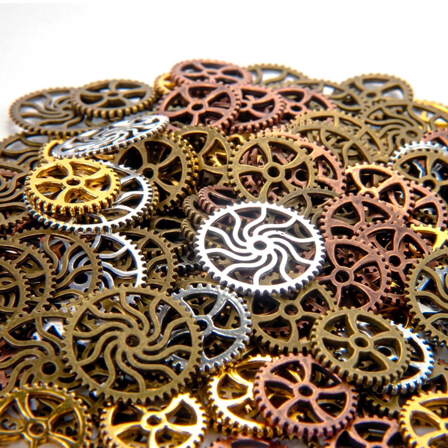 Steampunk SPIRAL-ZAHNRÄD 85 gr | Zahnräder und Getriebe