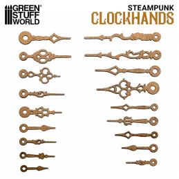 MDF Steampunk Clockhands | Hobby Accessories
