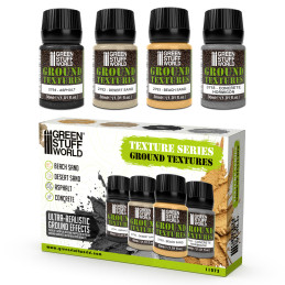 Set di texture del suolo 30ml (Pack x4)