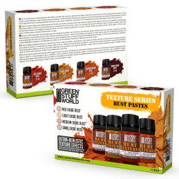 Set di texture ruggine 30ml (Pack x4)