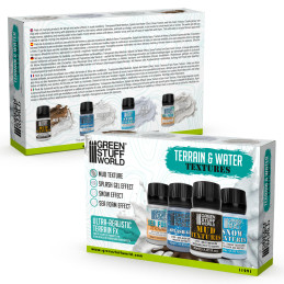Aquatic textures set 30ml (Pack x4)