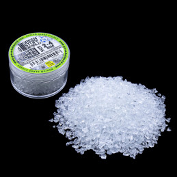Zerkleinerte Glassteine 2-10mm | Schnee-Effekte