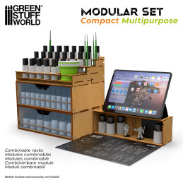 Compact multi-purpose horizontal organizer