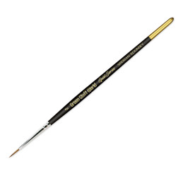 GOLD SERIES Siberian Kolinsky Brush - Size 0 | Miniature Paint Brushes GOLD SERIES Siberian Kolinsky Brush - Size 0 | Miniature Paint Brushes