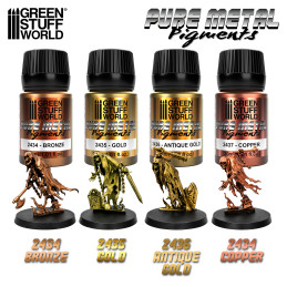 Pure Metal Pigments GOLD | Metallic pigments