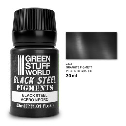 Pigment BLACK STEEL | Earthy pigments