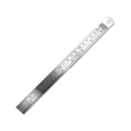 Righello Modellismo Metallico